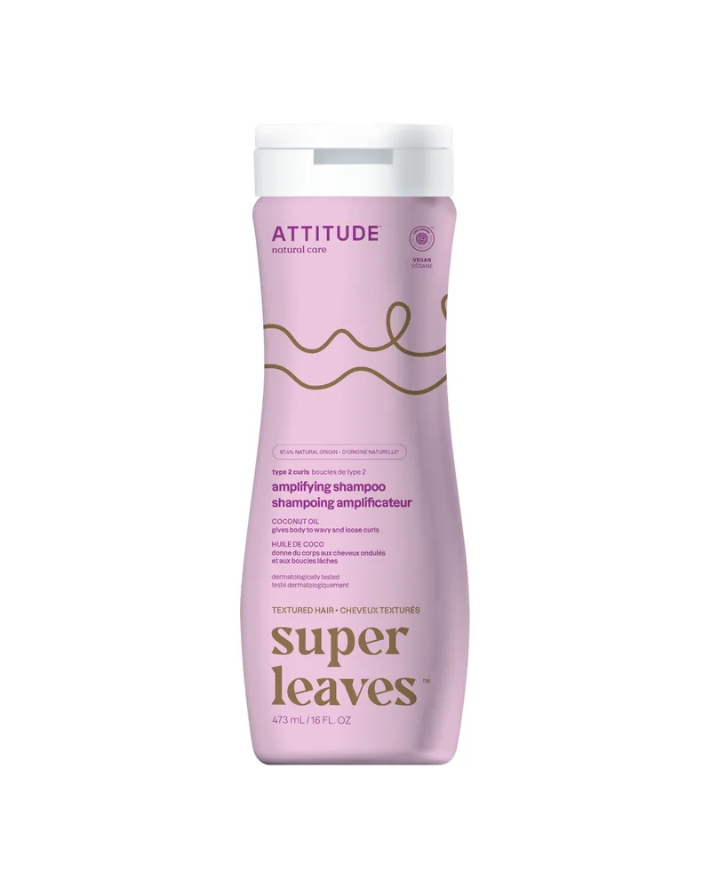 Attitude Amplifying Shampoo - Curly Hair — 16 oz container