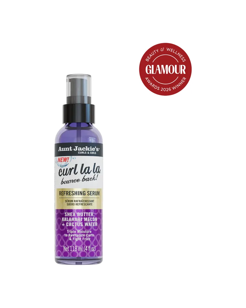 Aunt Jackie's Curl La La Bounce Back Refreshing Serum — 4 oz container