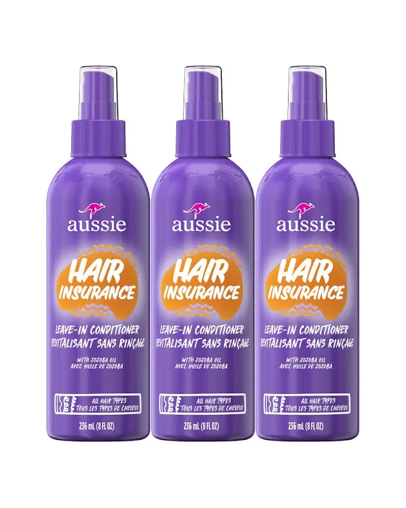 Aussie Hair Insurance Leave-In Conditioner — container, alternate view