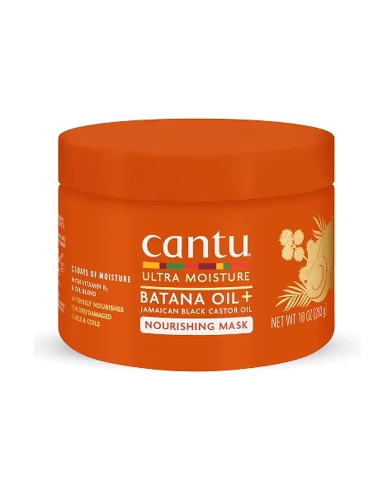 Cantu Cantu Ultra Moisture Nourishing Mask with Batana Oil + Jamaican Black Castor Oil — 10 oz container