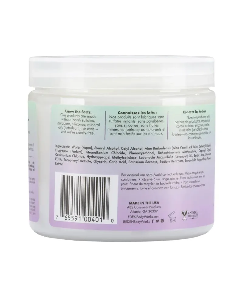 Eden BodyWorks Lavender Aloe Anti-Breakage Deep Conditioner — 16 oz container