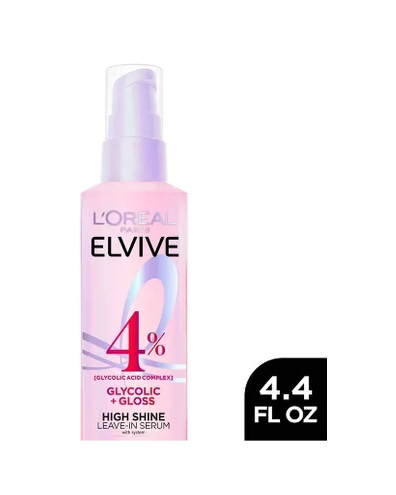 L'Oréal Elvive Glycolic Gloss High Shine Leave-in Serum — container
