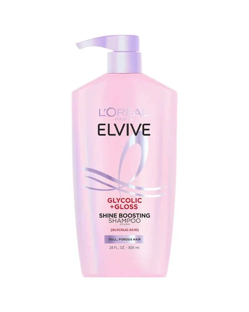 L'Oreal Paris Elvive Elvive Glycolic Gloss Shine Boosting Shampoo — 28 oz container