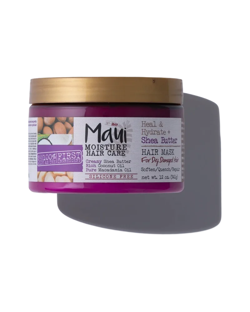 Maui Moisture Heal & Hydrate + Shea Butter Hair Mask — 12 oz container