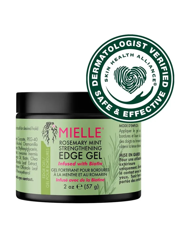 Mielle Organics Rosemary Mint Strengthening Hair Masque — container