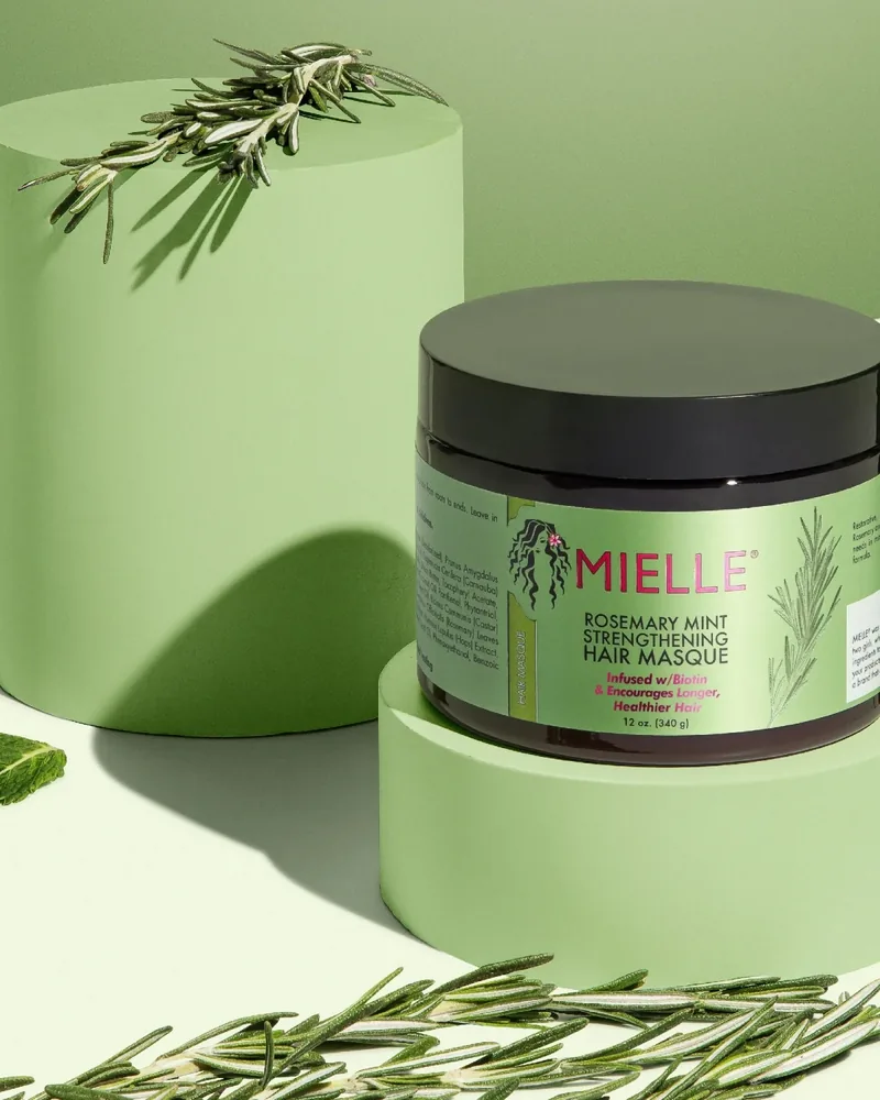 Mielle Rosemary Mint Strengthening Masque — brand photograph