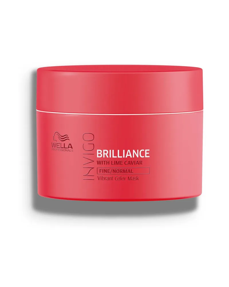 Wella Professionals Invigo Brilliance Vibrant Color Mask for Fine & Normal Hair — 5 oz container