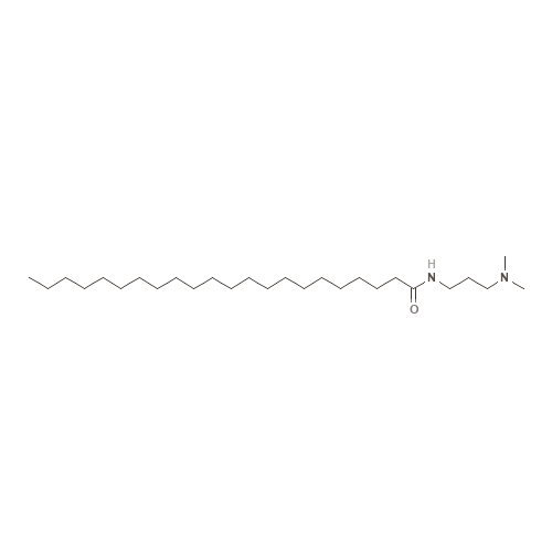 Two-dimensional structural depiction of Behenamidopropyl Dimethylamine