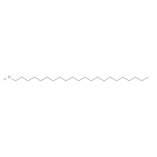 Two-dimensional structural depiction of Behenyl Alcohol