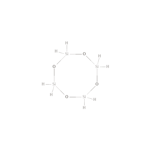 Two-dimensional structural depiction of Cyclotetrasiloxane