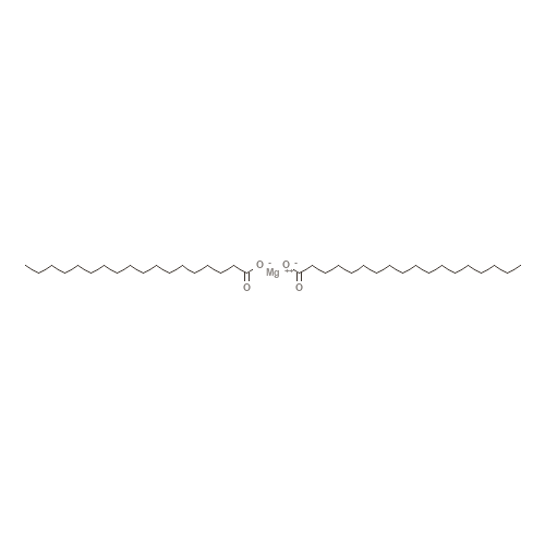 Two-dimensional structural depiction of Magnesium Stearate