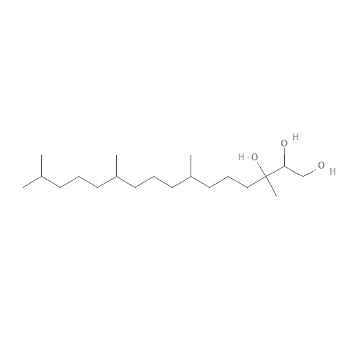 Two-dimensional structural depiction of Phytantriol