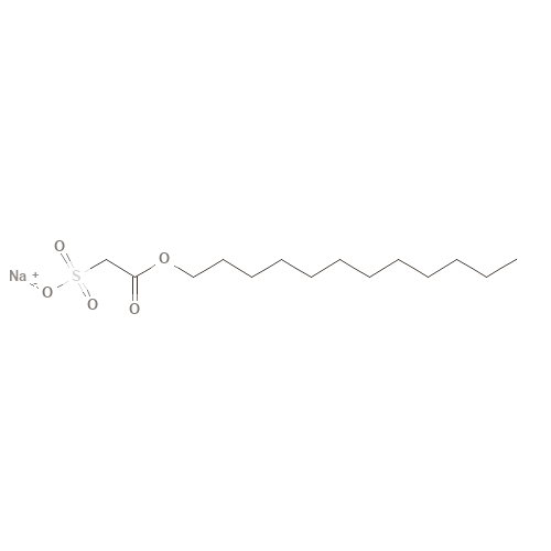Two-dimensional structural depiction of Sodium Lauryl Sulfoacetate