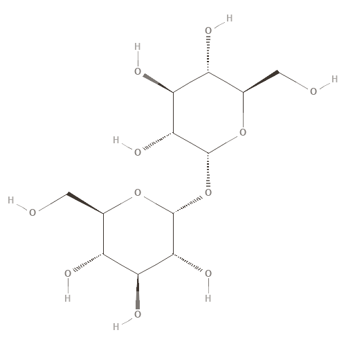 Two-dimensional structural depiction of Trehalose