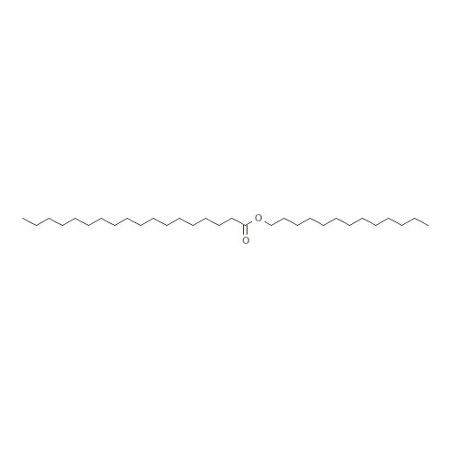 Two-dimensional structural depiction of Tridecyl Stearate